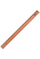 YILDIZLAR 123 TAHTA CETVEL 50cm - YILDIZLAR