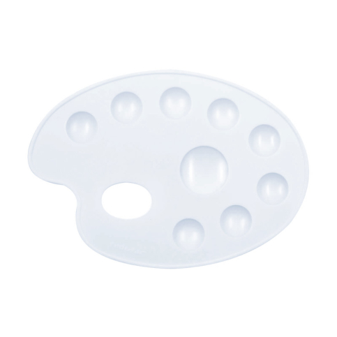 Yıldızlar 138 Oval Godeli Büyük Boy Resim Paleti - 1