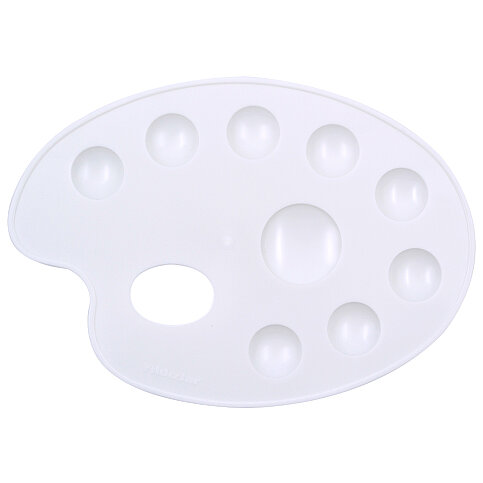 YILDIZLAR 138 OVAL GODELİ BÜYÜK BOY RESİM PALETİ - 1