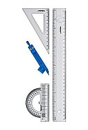 YILDIZLAR 166 ELASTİK PERGELLİ ÇİZİM SETİ 30cm - YILDIZLAR (1)